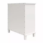Double Door Accent Cabinet with Glass Doors