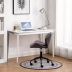 Tufted Adjustable Swivel Office Chair