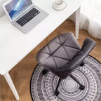 Tufted Adjustable Swivel Office Chair