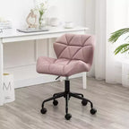 Tufted Adjustable Swivel Office Chair