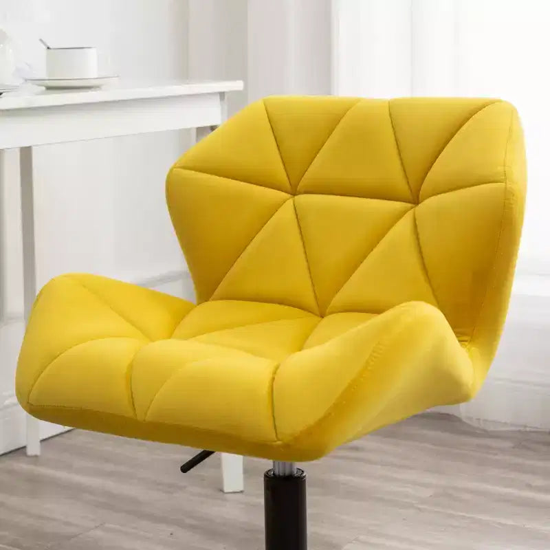Tufted Adjustable Swivel Office Chair