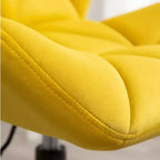 Tufted Adjustable Swivel Office Chair