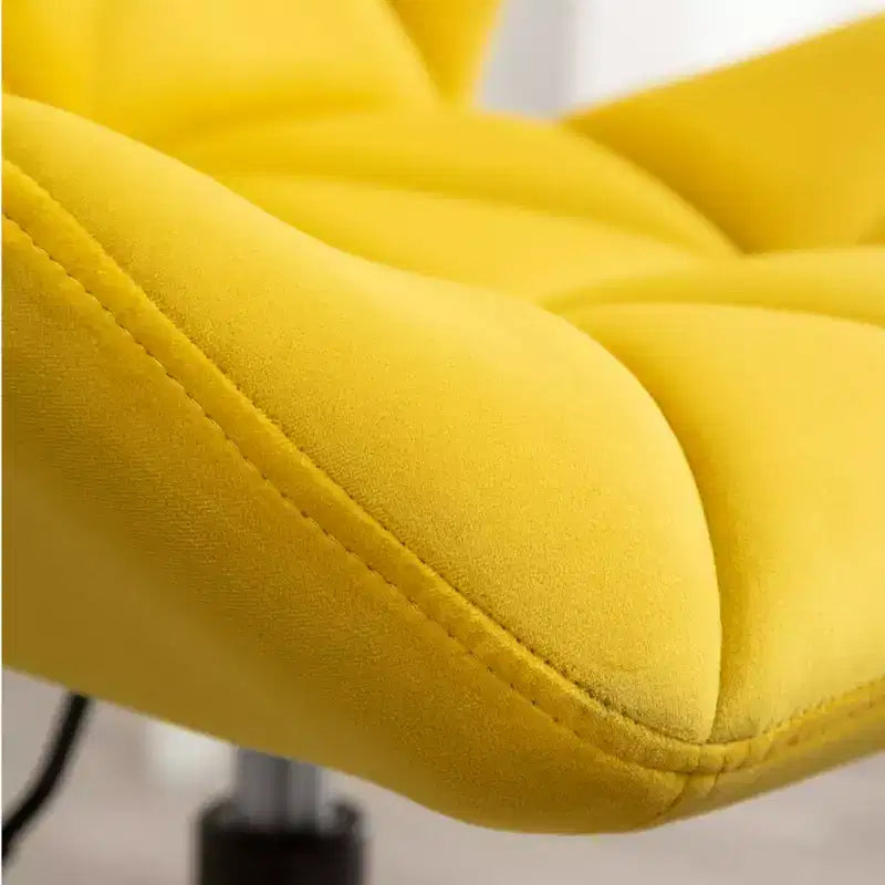 Tufted Adjustable Swivel Office Chair