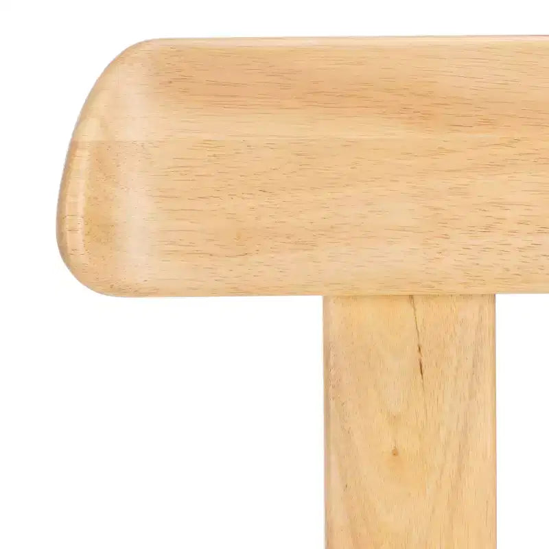 Boucle Upholstered Dining Chair with Wood Frame