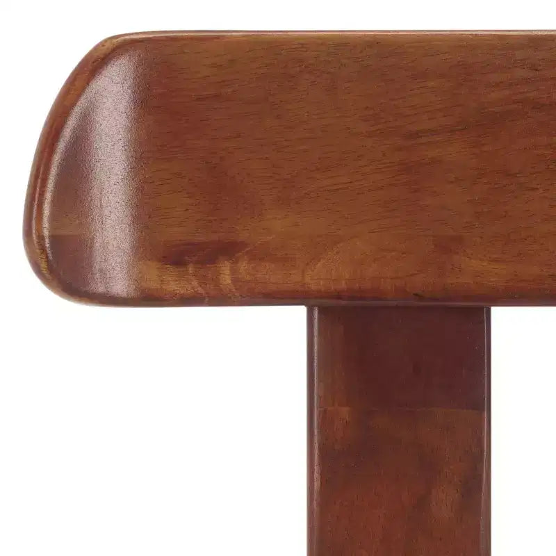 Boucle Upholstered Dining Chair with Wood Frame