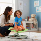 Kids Sensory Swivel Chair with Non-Slip Metal Base for Indoor and Outdoor Use