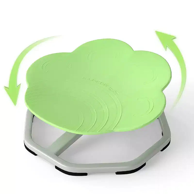 Kids Sensory Swivel Chair with Non-Slip Metal Base for Indoor and Outdoor Use