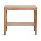 Wood Console Table, 36x14x33, Natural Brown
