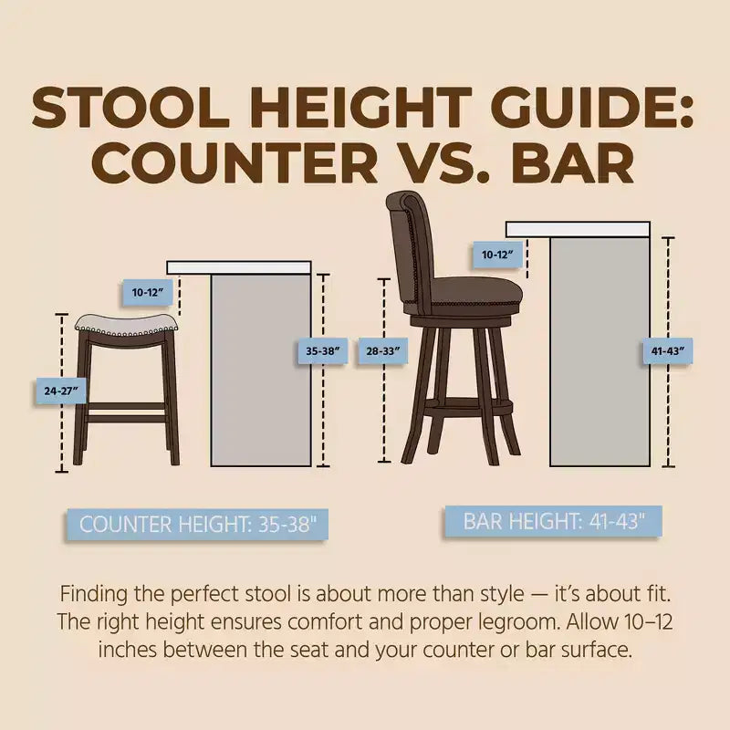 26-Inch Swivel Counter Stool in Walnut Finish with Brown Vegan Leather Seat