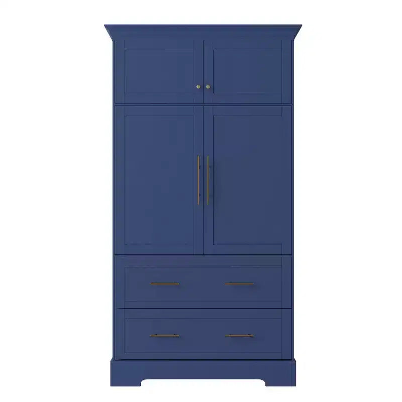 72-Inch Freestanding Kitchen Pantry Cabinet with Drawers, Pull-Out Trays, and Cake Pan Storage