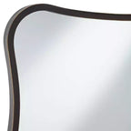 Dark Bronze Curvy Wall Mirrors Set of 2 (24 x 32 in.)