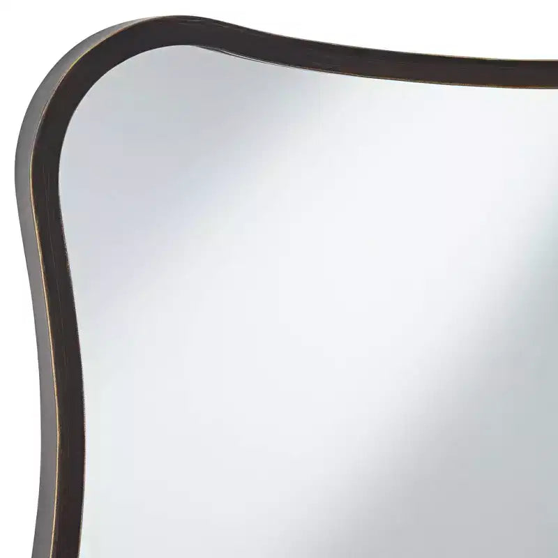Dark Bronze Curvy Wall Mirrors Set of 2 (24 x 32 in.)