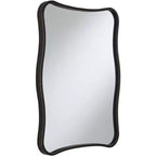 Dark Bronze Curvy Wall Mirrors Set of 2 (24 x 32 in.)