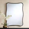 Dark Bronze Curvy Wall Mirrors Set of 2 (24 x 32 in.)
