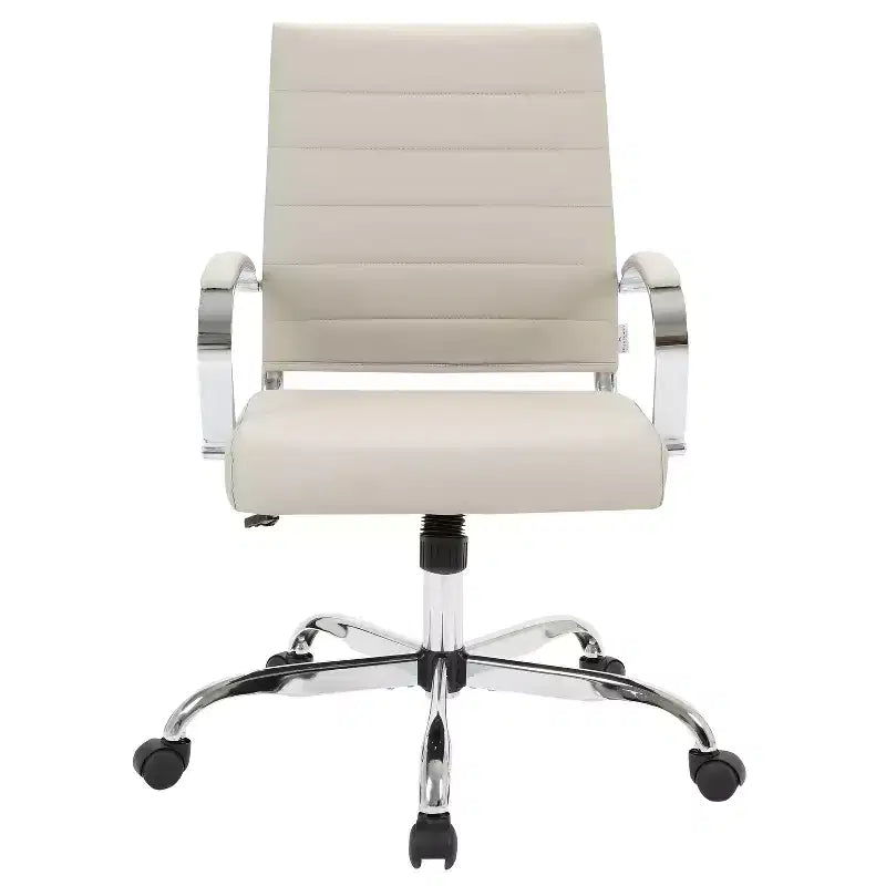 Ergonomic Office Chair with Faux Leather Upholstery