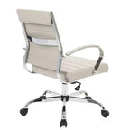 Ergonomic Office Chair with Faux Leather Upholstery