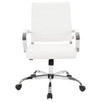 Ergonomic Office Chair with Faux Leather Upholstery