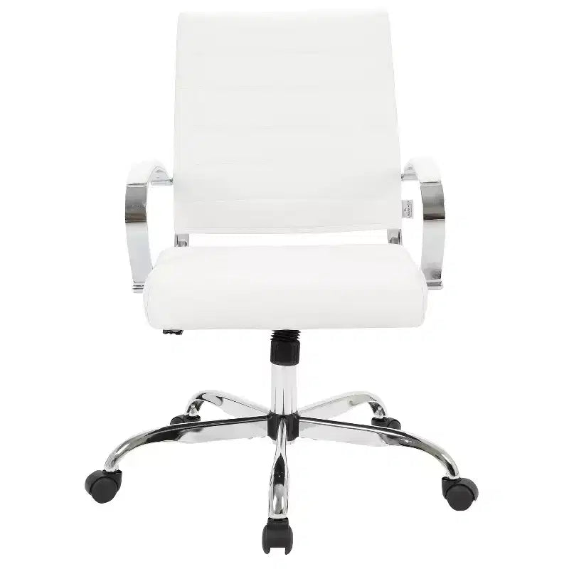 Ergonomic Office Chair with Faux Leather Upholstery