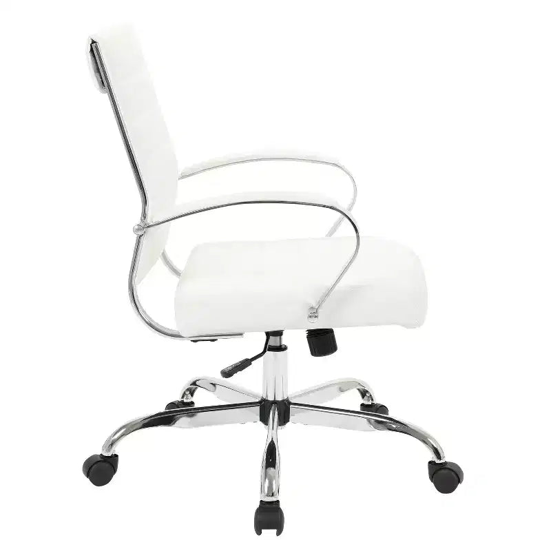 Ergonomic Office Chair with Faux Leather Upholstery