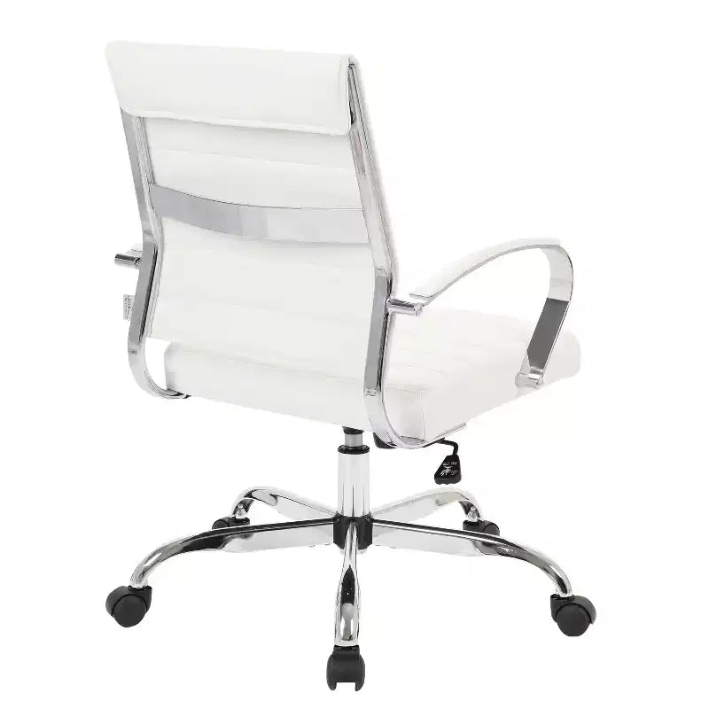 Ergonomic Office Chair with Faux Leather Upholstery