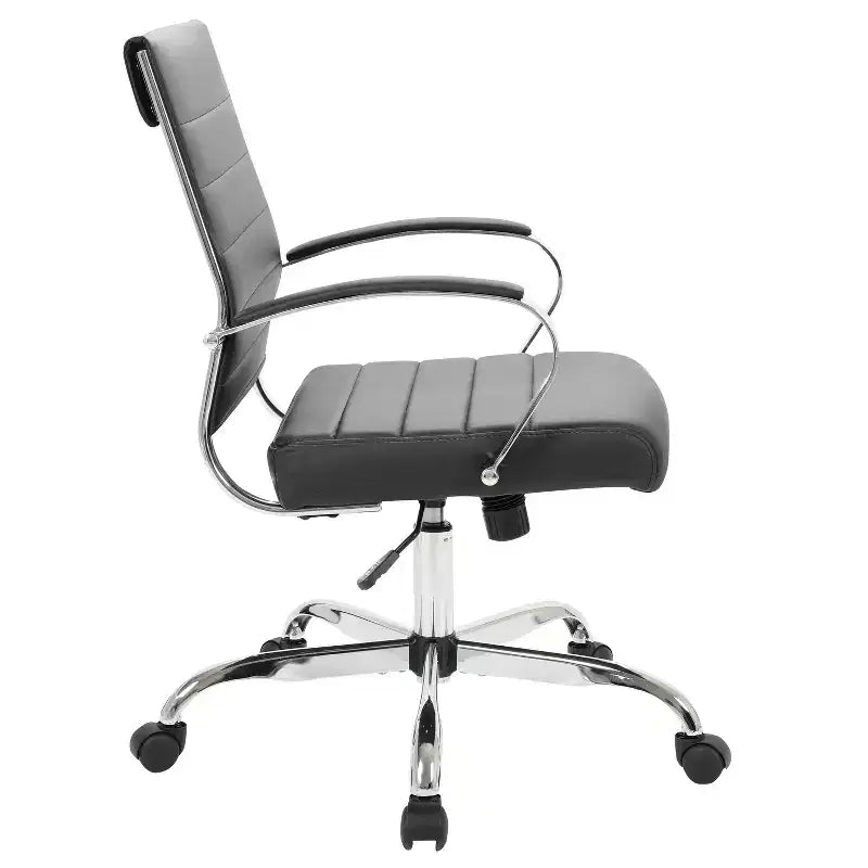 Ergonomic Office Chair with Faux Leather Upholstery