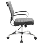 Ergonomic Office Chair with Faux Leather Upholstery