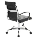 Ergonomic Office Chair with Faux Leather Upholstery