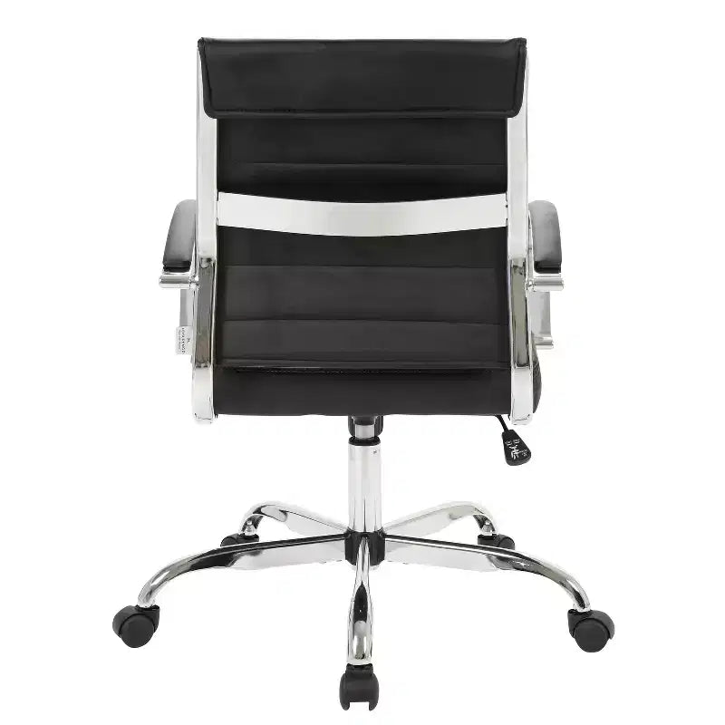Ergonomic Office Chair with Faux Leather Upholstery