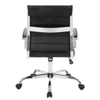 Ergonomic Office Chair with Faux Leather Upholstery