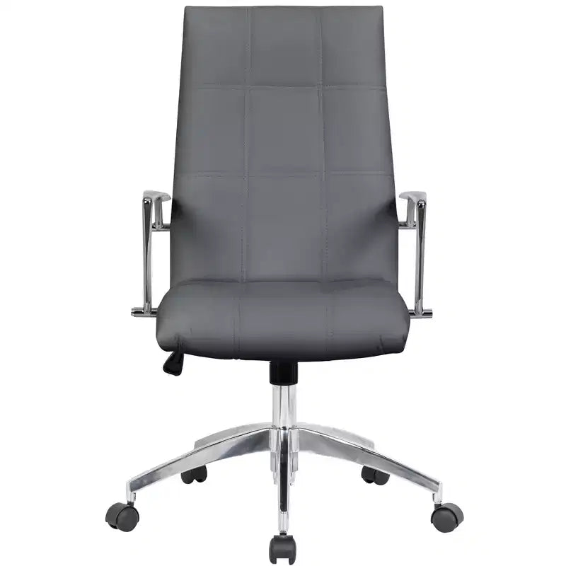 Ergonomic Office Chair with Faux Leather Upholstery