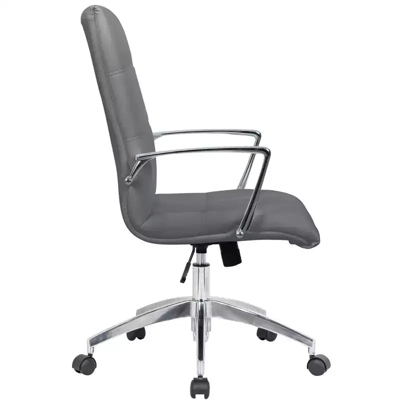Ergonomic Office Chair with Faux Leather Upholstery