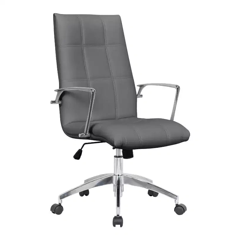 Ergonomic Office Chair with Faux Leather Upholstery