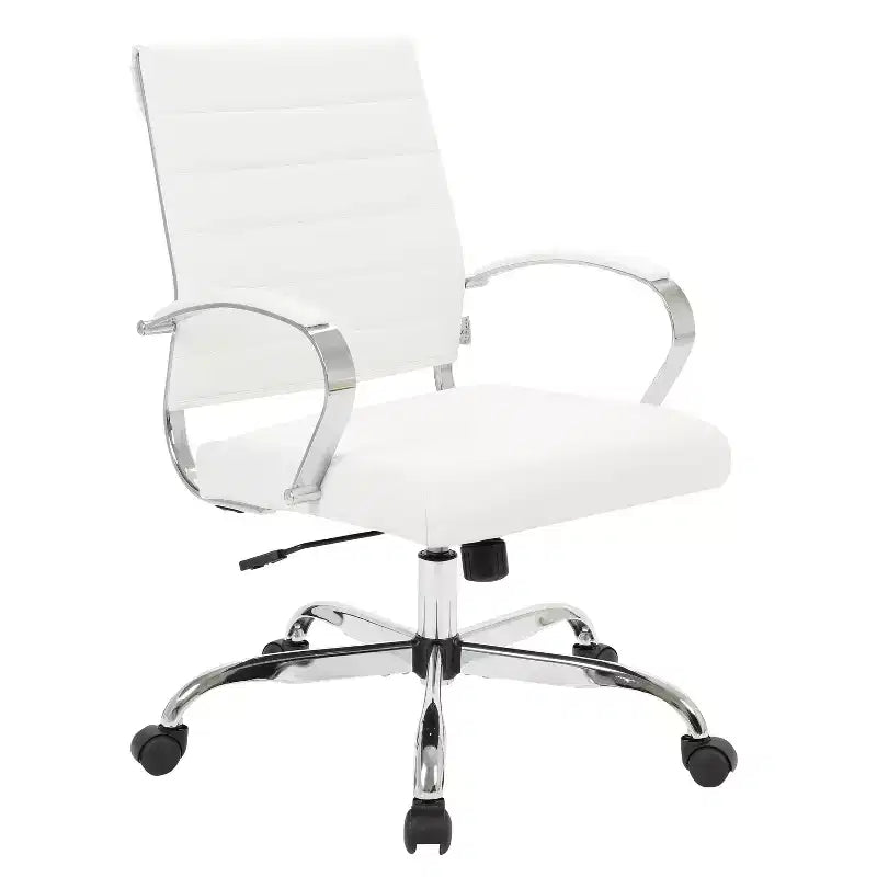 Ergonomic Office Chair with Faux Leather Upholstery