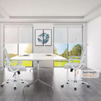 Modern Mesh Lumbar Support Ergonomic Office Gaming Chair with Non-Adjustable Arms