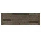 Two-Tone Wood Upholstered Dining Bench